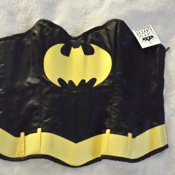 Long Torso Tight Lacing Front Zip Corset LARGE - Picture 8 of 16